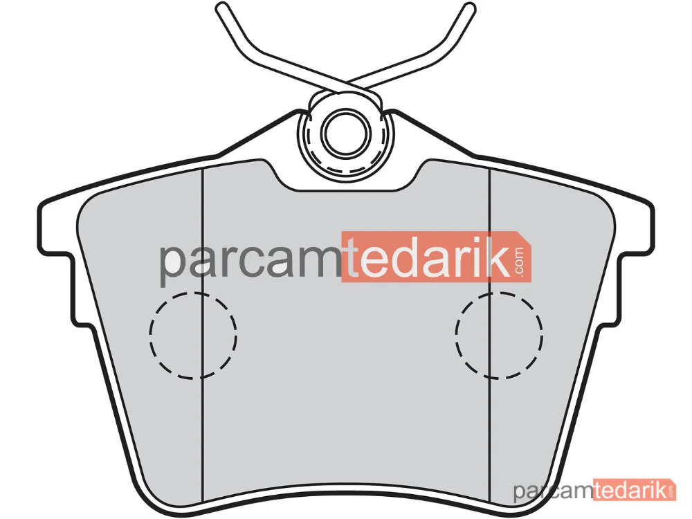 VALEO 670664 | Fren Balatası (Arka) — Peugeot 407, Peugeot 407 SW, Citroen C5 III